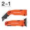 Klein Tools FLICKBLADE 2-in-1 Utility Knife / Scraper with Blade Storage 44306 - alternate 3