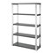 Homeroots 61" Black Steel Four Tier Bookcase 544280 - alternate 2
