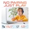 Delton Ascent Replacement USB/USBC Cable for Kids Learning Computer Headset Headphones, Orange S35 - alternate 3