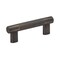 Amerock Bronx 3 in & 3-3/4 in 76mm & 96 mm Center-to-Center Oil Rubbed Bronze Cabinet Pull BP36557ORB - alternate 1