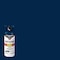 Rust-Oleum Rust Preventative Spray Paint, Navy Blue, Gloss, Solvent, 12 Oz 376904 - alternate 2