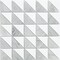 Daltile Gamma Natural Stone Triangle Wall and Floor Mosaic Tile, 10PK DA71TRIANGLMSHN - alternate 3
