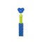 Bulbhead Self Brushing Toothbrush Chew Brush Blue Dog Blue 13597-12 - alternate 2