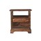 Homeroots Three Piece Dark Brown Solid Wood Bedroom Set 554233 - alternate 4