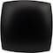 Designperfect 1-3/16 Overall Length Square Cabinet Knob, Matte/Flat Black DPA-S83KBLK - alternate 3