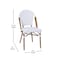 Flash Furniture White/Gray PE Rattan Stacking Paris Chair, 2PK 2-SDA-AD642001-F-WHGY-NAT-GG - alternate 3