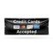 Signmission Credit Cards Accepted, 36 Inch x 96 Inch, Vinyl Banner B-96-30533 - alternate 1