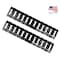 Mytee Products 5 ft Black Powder Coated Horizontal E-Track, Steel for Cargo on Trucks, Trailers, Vans, 2PK ETKH5-BLK-USx2 - alternate 3