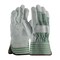 Pip Economy Grade Split Cowhide Leather Palm Glove with Fabric Back, Rubberized Safety Cuff, 12PK 84-6532/S - alternate 1