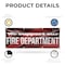 Signmission We Support our Fire Department, 36 Inch x 96 Inch, Vinyl Banner B-96-30934 - alternate 2