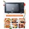 Commercial Chef 5-in-1 Countertop Microwave Air Fryer Combo, 0.9 Cu. Ft. Capacity, Black CHMF9GB - alternate 2