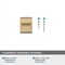 Amerock Candler 1-1/2 inch 38mm Length Champagne Bronze Cabinet Knob BP29368CZ - alternate 2