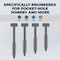 Kreg No, 6 x 1-1/4'' Square Fine Thread Pan Head Zinc Pocket-Hole Screw, 100 Ct. SPS-F125 - 100 - alternate 2