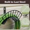 Pure Garden Wall Mount Garden Hose Holder for 100 ft Hose, Steel Outdoor Hanger Black 50-LG410 - alternate 5