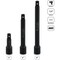 Neiko 0.5 in Drive CrV Steel Impact Extension Bar Set, 3-Pieces, 3 in, 6 in, 8 in Size 00237A - alternate 3