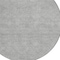 Homeroots 8' Gray And Ivory Round Geometric Washable Indoor Outdoor Area Rug 602379 - alternate 3
