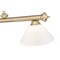 Z-Lite Cordon Heritage Brass 4 Light Billiard 2306-4HBR-PWH - alternate 4