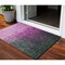 Homeroots 3' X 5' Blush And Dark Gray Ombre Washable Indoor Outdoor Area Rug 602857 - alternate 1