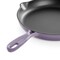 Megachef Round 10.25 Inch Enameled Cast Iron Skillet in Gradient Purple 750124522M - alternate 4