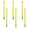 Mr. Chain 2" Yellow Ground Pole (6-Pack) 91302-6 - alternate 1
