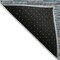 Homeroots 3' X 5' Teal Blue Aqua And Gray Striped Washable Indoor Outdoor Area Rug 587938 - alternate 4