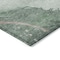 Homeroots 8' Green And Taupe Round Abstract Washable Indoor Outdoor Area Rug 611371 - alternate 5