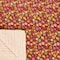 Homeroots 50" X 70" Maroon Yellow and Green Kantha Cotton Floral Throw Blanket with Embroidery 293211 - alternate 2
