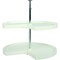 Knape & Vogt Lazy Susan, Polymer, White, 28 in W, 31.5 in H, 28 in L KV.PKN28STW - alternate 1