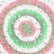 Homeroots 88" X 84" Green Red And White Floral Cotton Hanging Tapestry 397432 - alternate 4