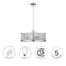 Canarm Chandelier, 3 Light, 100W, 20x18.25-60.25" ICH626A03BN20 - alternate 3
