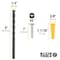 Klein Tools Conical Anchor Kit, 100 Anchors. No 10 x 1" Screws, 1/4" Drill Bit Included 53729 - alternate 2