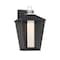 Euf Andson, Outdoor, 13", Satin Nickel-Sand Black Mix, Frosted Acrylic 50047-024 - alternate 3