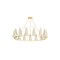 Corbett Lighting Almandine 60.75 in. Chandelier Vintage Gold Leaf 485-62-VGL - alternate 3