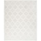 Homeroots 7' X 10' Ivory And White Indoor Outdoor Area Rug 522149 - alternate 3