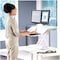 Fellowes HEIGHT ADJUSTS UP TO 16INCH ABOVE THE TOP SURFACE OF THE LOTUS SIT-STAND WORKSTA 8042801 - alternate 5