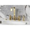 Kingston Brass Bridge Kitchen Faucet with Brass Sprayer, Brushed Brass KS8257DKLBS - alternate 2