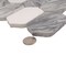 Apollo Tile Toscana 13x12 in. Polished Calacatta Bluette, Thassos White Picket Lantern Mosaic Tile, 5PK APLEML88CN02A - alternate 3