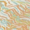 Homeroots 3' X 5' Coral Green And Copper Abstract Washable Indoor Outdoor Area Rug 600282 - alternate 2
