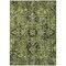 Homeroots 3' X 5' Olive Green and Dark Green Oriental Washable Non Skid Indoor Outdoor Area Rug 563775 - alternate 3