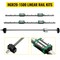 Vevor Linear Guide Rail 2PCS HGR20-1500mm +4 Slide Blocks RM1605 BF/BK12 Nut CNC, 2PK HGR20 Slide Rail - alternate 3