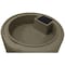 Good Ideas Impressions Palm 50 Gallon Rain Saver - Khaki IMP-L50-KHA - alternate 2