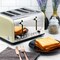 Redmond 4-Slice Extra Wide Slot 1650W Stainless Steel Toaster in Cream ST006CRUSNP - alternate 2