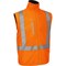 Bisley ANSI Type R Class 3 Ripstop 5-in-1 Jacket with Class 2 Zip-Out Inner Jacket 333M6375H-OR/2XL - alternate 4