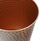 Happimess Axel Modern Minimalist Hammered Steel 2 Gal Waste Bin, Antique Copper, 2PK HPM1110B-SET2 - alternate 2