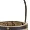 Homeroots Set of Two Natural Wood And Steel Bucket Pot Planters, 2PK 632615 - alternate 4