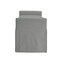Homeroots 50" Light Gray Upholstered Linen Bench with Flip top 530678 - alternate 3