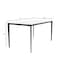 Leisuremod Avo Modern Dining Table - Black Aluminum Base with Sintered Stone Top ATBL-62WG-S - alternate 2