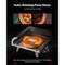 Vevor Outdoor Pizza Oven 12 in Propane Gas Oven Iron Spray Electric Rotation SRGP024R - alternate 3