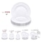 Smarty Had A Party 9" White Flair Plastic Buffet Plates (180 Plates), 180PK 209W-CASE - alternate 4