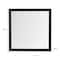Homeroots 40" Gray Square Wood Framed Accent Mirror 564646 - alternate 3
